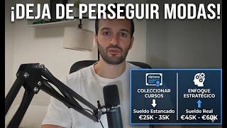 Deja de perseguir modas | Aumenta tu salario como desarrollador de software así