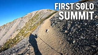 MY FIRST SOLO MT. BALDY SUMMIT!!!
