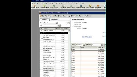 How to quickly inactivate vendors in quickbooks