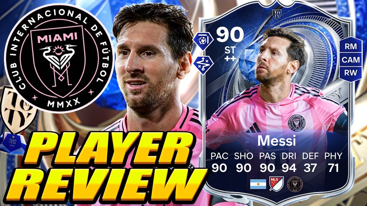He STILL BREAKS THE GAME… 🐐🔥 90 TOTY Messi SBC Review! 90 Messi Team of the Year Review! SBC Messi!