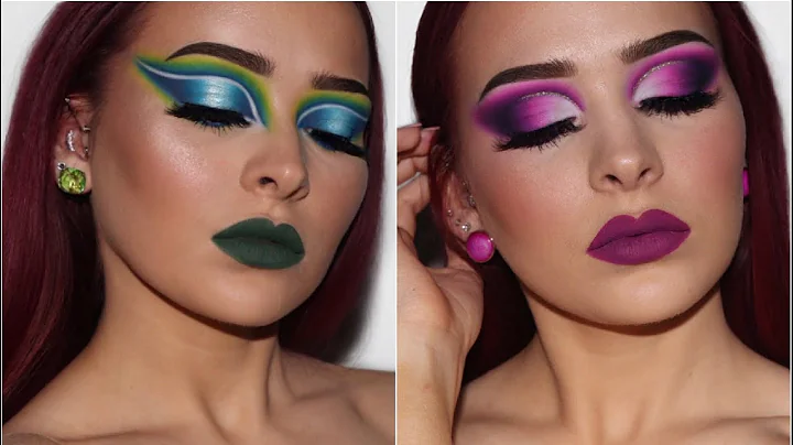 2 CREATIVE LOOKS | Morphe x James Charles Palette ...