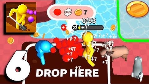 Dig Deep - Gameplay Part 6 (Android, iOS) - Max Level