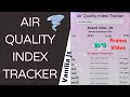 Air Quality Index Tracker Using JavaScript | JavaScript Project | Using real Time API |