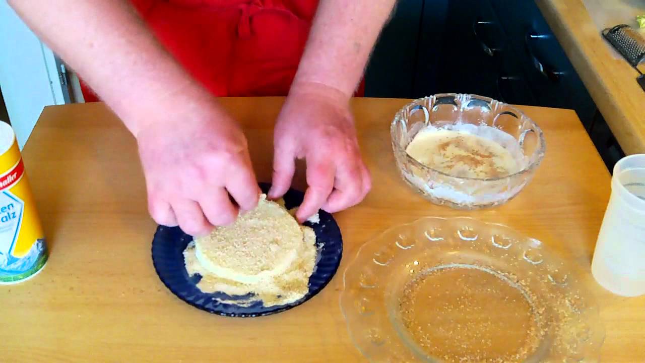 Vegetarisches Schnitzel Selbstgemacht - YouTube