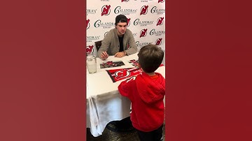 NJ Devils Nico Hischier Answers a Young Fan