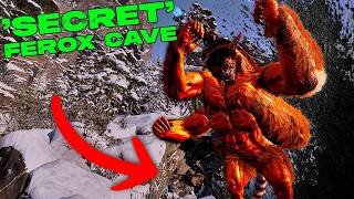 Secret FEROX Cave Location!!! Where to Find TONS of FEROX on Genesis in Ark Survival Ascended!!!