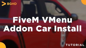 VMenu Addon Vehicle Menu - FiveM Install/Overview Tutorial