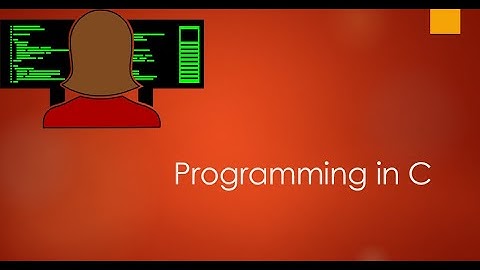 EST102 Programming in C - STRING Part1