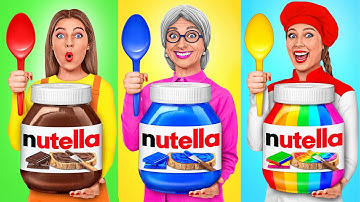 Thử Thách Nấu Ăn Giữa Tôi Và Bà | Tình Huống Đồ Ăn Hài Hước Multi DO Smile