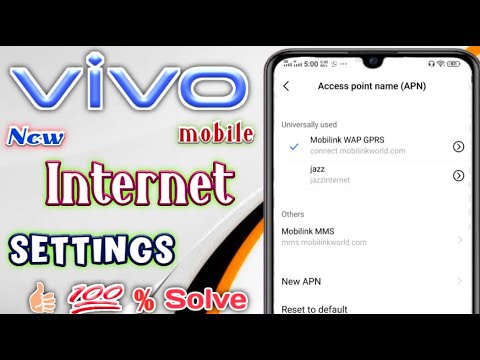 Vivo mobile SIM internet settings || Vivo S1and S1pro sim internet settings | Urdu, Hindi