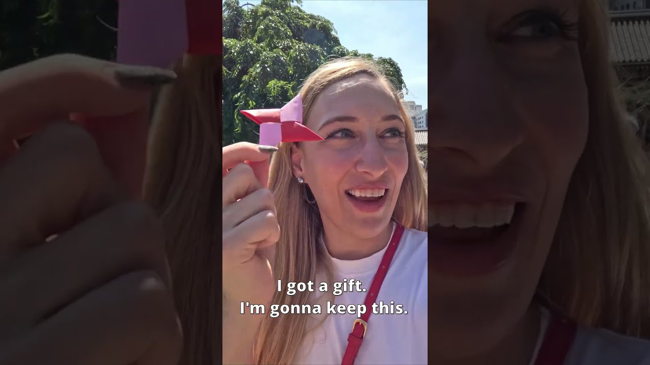 Kids React to Tourist Speaking Fluent Japanese