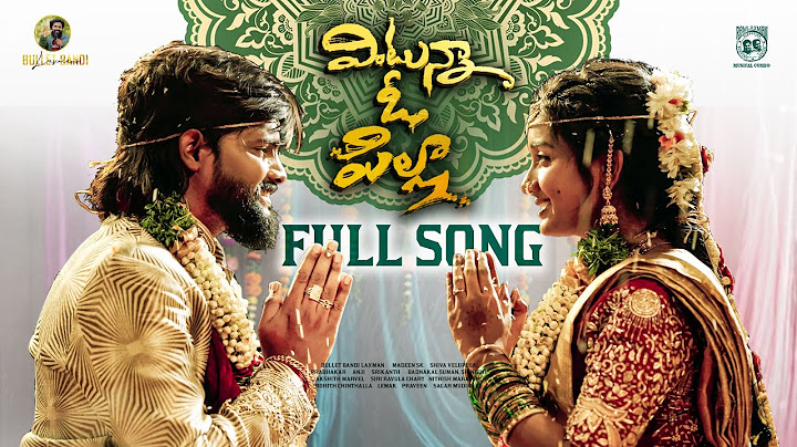 Vintunna O Pilla Full Song | Bullet Bandi Laxman | Madeen Sk | Suman Badanakal | Srinidhi
