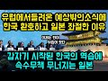 예상치 못한 소식에 한국은 환호하고 일본은 좌절하는 이유  / 한국의 역습에  속수무책 무너지는 일본 [잡식왕]