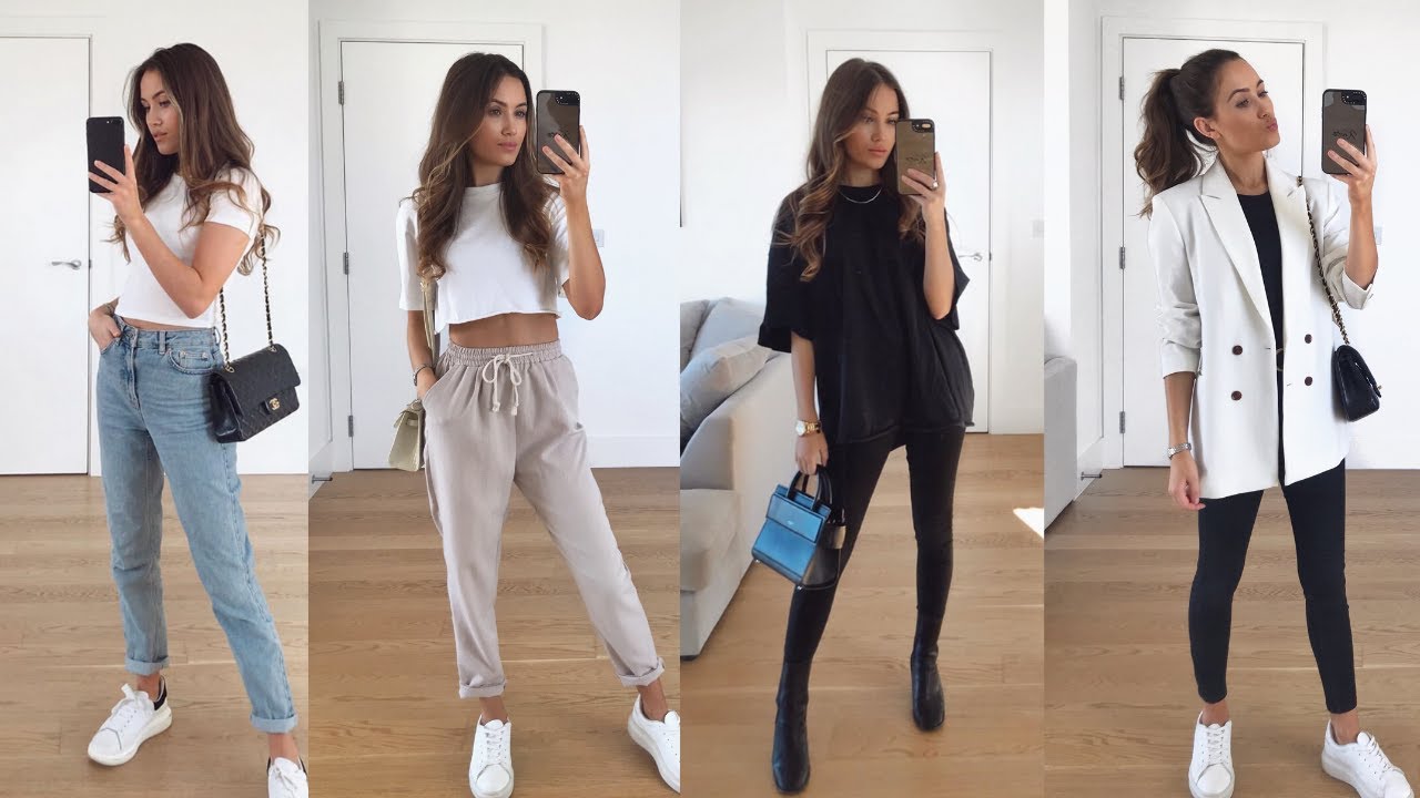 10 SPRING OUTFIT IDEAS | Kate Hutchins - YouTube