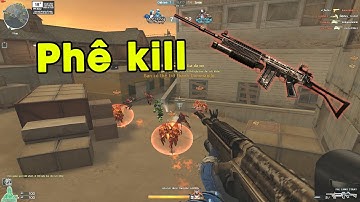 Bắn Phê Kill Với Súng Phóng Lựu Kick 10 Băng Đạn Zombie Nano