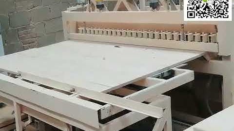 Doucet Automatic Clamp Carrier 1 Optimizing Cross-cut Saw  Automatic comb machine