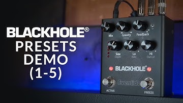 Thumbnail of Eventide Blackhole Reverb Pedal - Presets 1-5 Demo (Guitar)