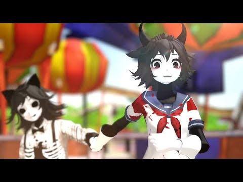 MMD ► Notice me Senpai ► Demolves (Русские субтитры)