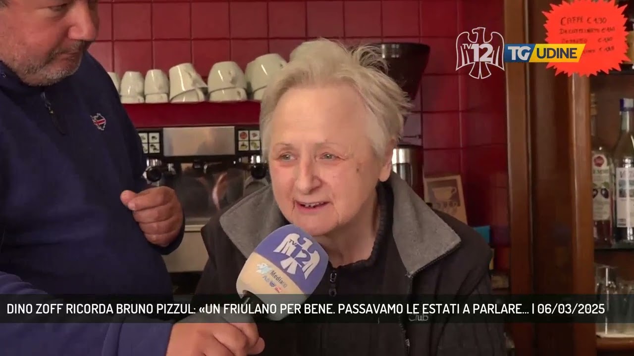 DINO ZOFF RICORDA BRUNO PIZZUL: «UN FRIULANO PER BENE. PASSAVAMO LE ESTATI A PARLARE... | 06/03/2025
