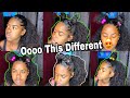 Cute Half Up Half Down Hairstyles On Curly Hair |ft Modern Show Hair|