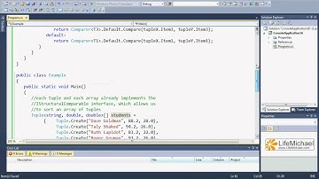 The IStructuralComparable Interface in C#