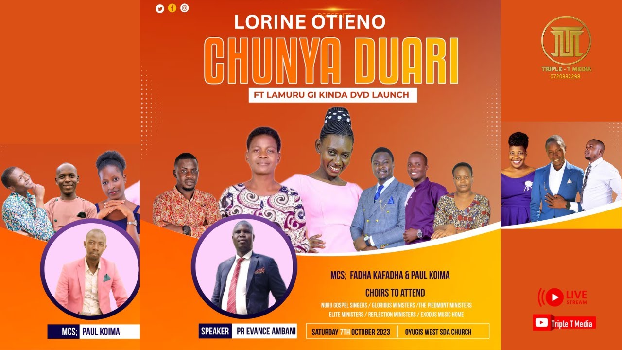 Chunya dwari album launch by Lorine Otieno