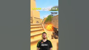 SJUUSH CRAZY DEAGLE ACE 😱 #cs2 #csgo #cs2moments #faceit #faceitlvl10 #shorts