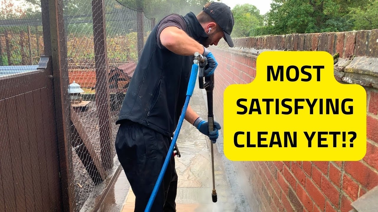 Patio Clean with NO CHEMICALS!? YouTube
