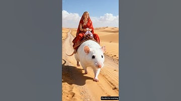 Deer cubs saved a date palm tree from drying up by watering it😭#ai #tree #save #deer