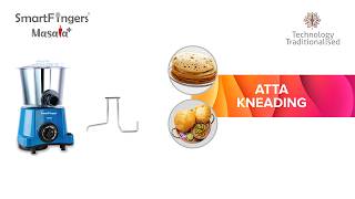 Atta Kneading Made Easy | Smart Fingers Masala Plus Batter Grinder with Timer screenshot 5