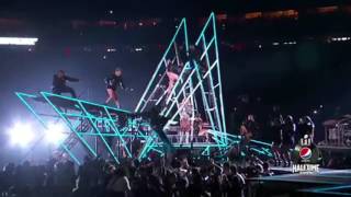 Lady Gaga - Telephone ft Beyonce live Super Bowl Halftime Show