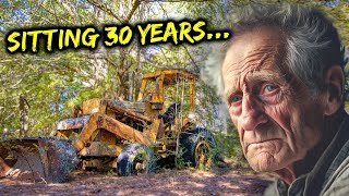 MILITARY SURPLUS BACKHOE ABANDONED 30 YEARS AGO! WILL IT START?