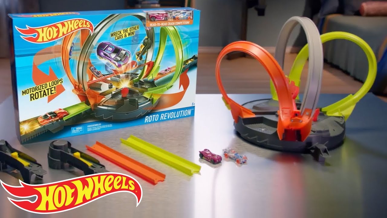 Pista Hot Wheels Action - Looping Loop / Electric Tower / Flip