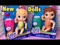 New 2019 Baby Alive Lil Splashes Mermaid baby blonde and brown hair
