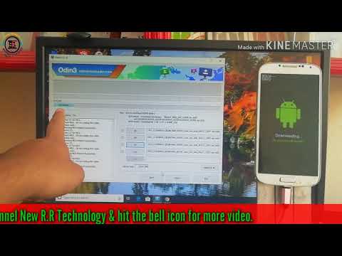 How to flash Samsung Galaxy S4-I9505 with odin tool 100 done.