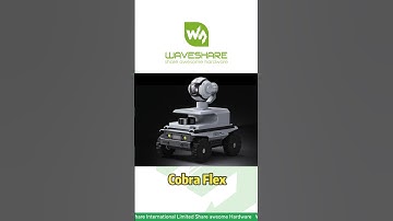 Cobra Flex，4-Wheel Drive Chassis，ESP32 Integrated Controller#waveshare #jetsonnano #raspberrypi