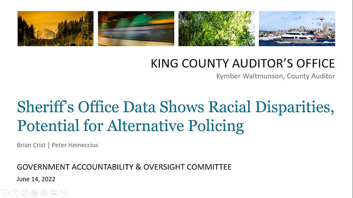 King County Audit: Calls for Service