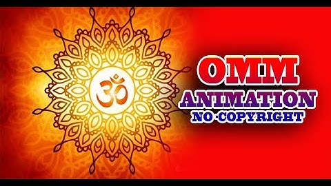 ॐ Om Goa Symbol   ll bhakti Dharma ll Particle Logo Animation ॐ