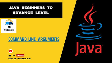 03 Command Line Arguments In Java | Java Tutorials for Beginners