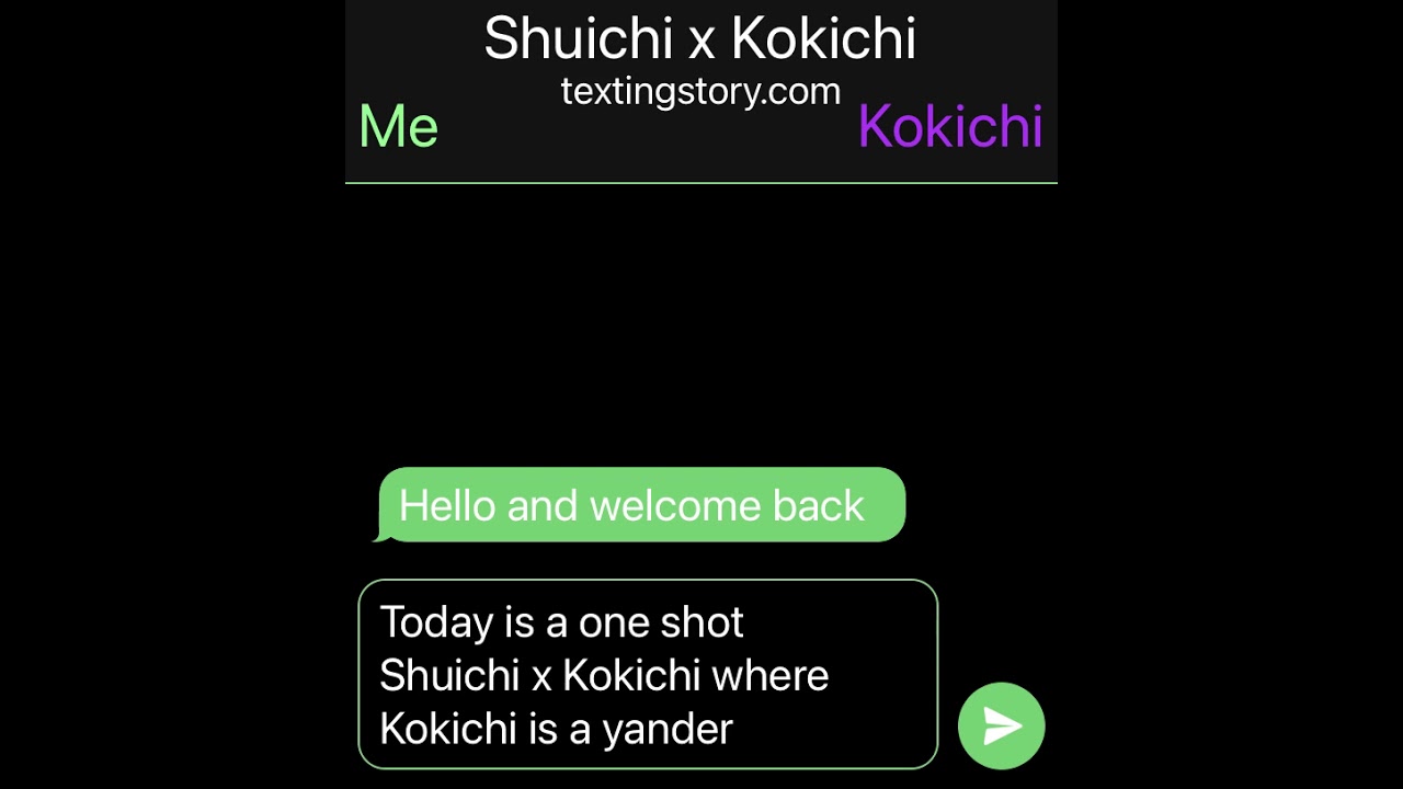 Shuichi x Kokichi(one shot)