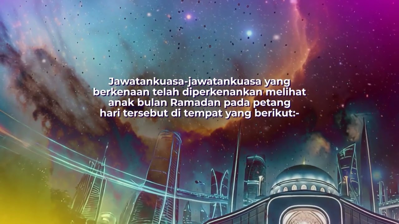 Peraturan Menetapkan Tarikh Permulaan Puasa 2026