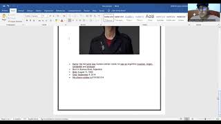 Celebrity Week 02   Task  Assignment   Where are you from Profile