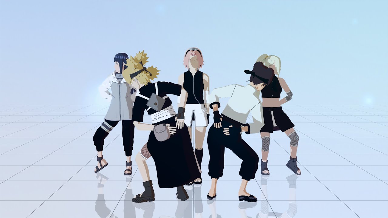 [MMD NARUTO] ITZY (있지) - WANNABE