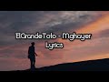 ElGrandeToto - Mghayer [Lyrics - الكلمات]