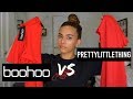 The EXACT Same Dress? Boohoo vs Pretty Little Thing £5 Dress Battle