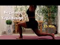 25 MIN Beginner Yoga Workout 🔥 Full Body Sculpt (Low Impact, No Jumping)