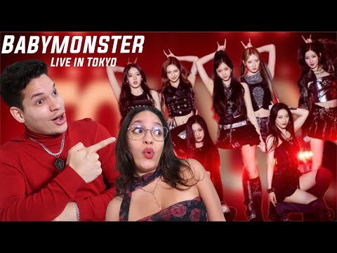 The FUTURE Of Girl Groups is HERE! Waleska & Efra react to BABYMONSTER Live in Japan