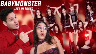 The FUTURE Of Girl Groups is HERE! Waleska & Efra react to BABYMONSTER Live in Japan