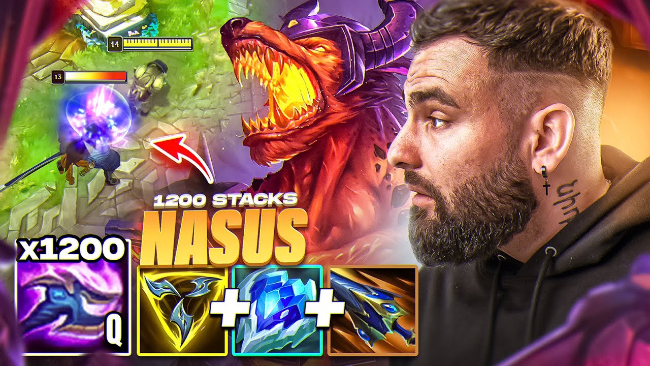 1200 STACKS SUR NASUS JUNGLE ÇA DONNE QUOI?!