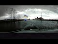 360 Video: INTENSE squall line over takes flash flood northeast of Little Rock, AR
